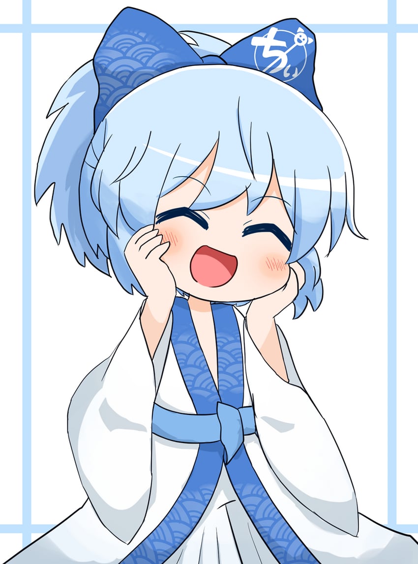 shirobakama chii (touhou and 1 more) drawn by coruthi