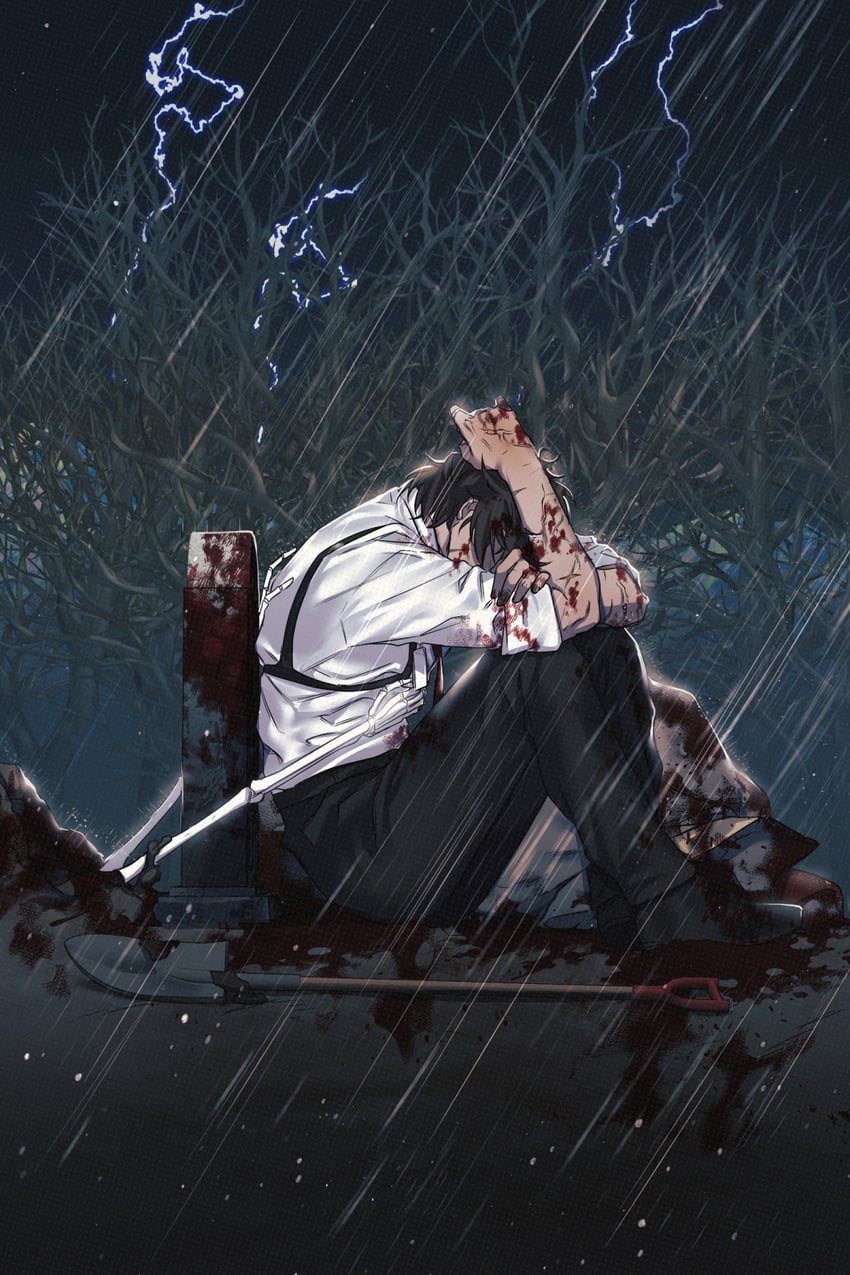 heathcliff (project moon and 1 more) drawn by notree02