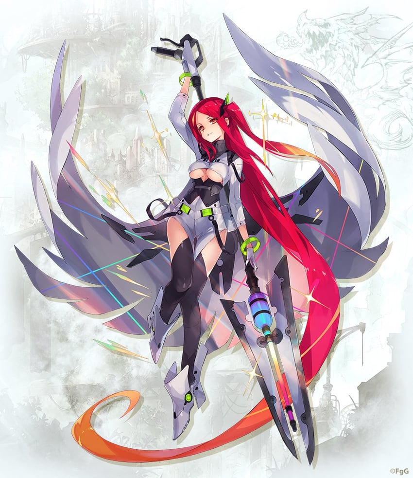 gae dearg (phantom of the kill) drawn by da-kuro