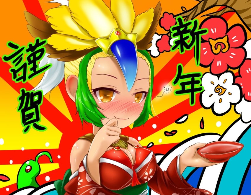 greater bird-of-paradise (kemono friends) drawn by watame_(amarygent)
