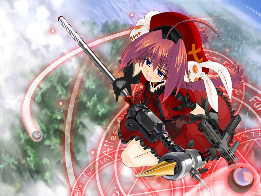 vita and graf eisen (lyrical nanoha and 2 more) drawn by excel_(gewalt)