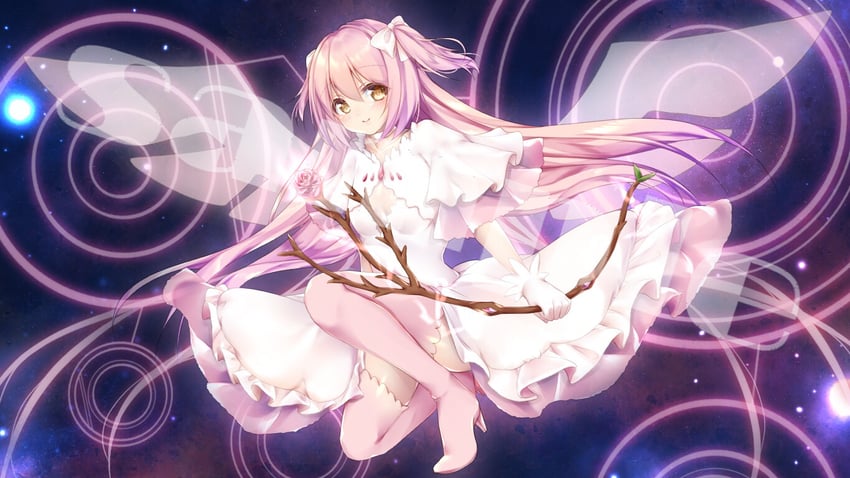 kaname madoka and ultimate madoka (mahou shoujo madoka magica) drawn by amane_(230075)