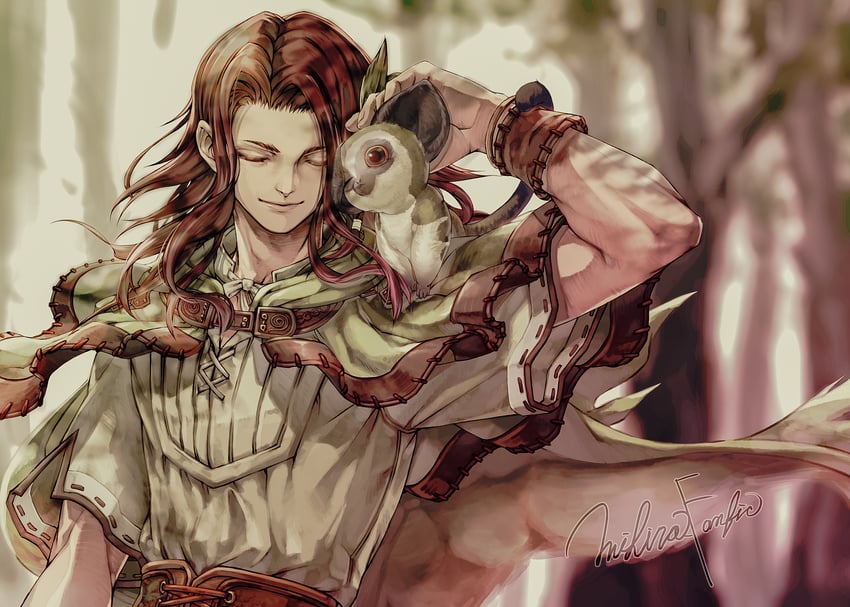 deryk (final fantasy and 1 more) drawn by mihira_(tainosugatayaki)