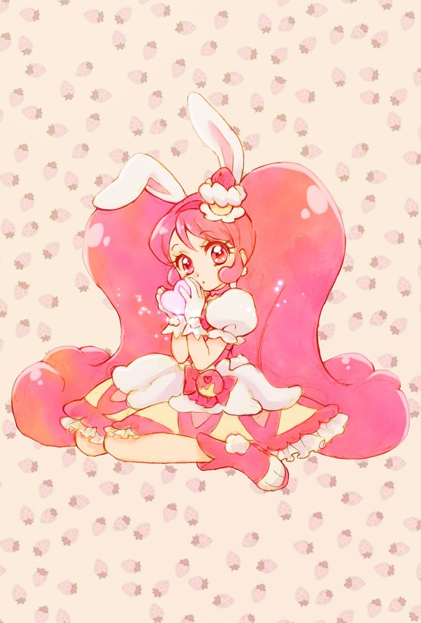 usami ichika and cure whip (precure and 1 more) drawn by aizen_(syoshiyuki)