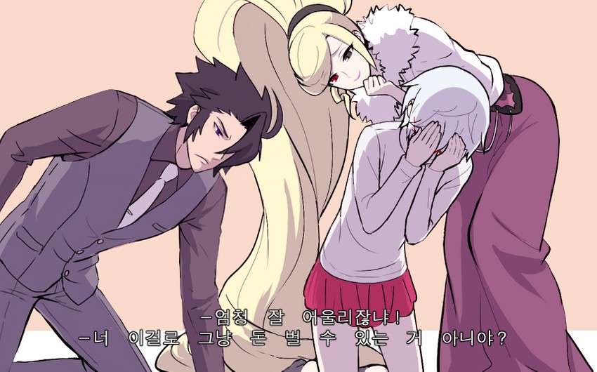 hilda, gordeau, and chaos (under night in-birth and 1 more) drawn by tb_(spr1110)