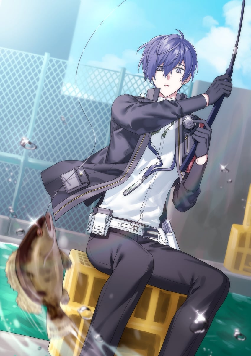 yuuki makoto (persona and 4 more) drawn by aircon11