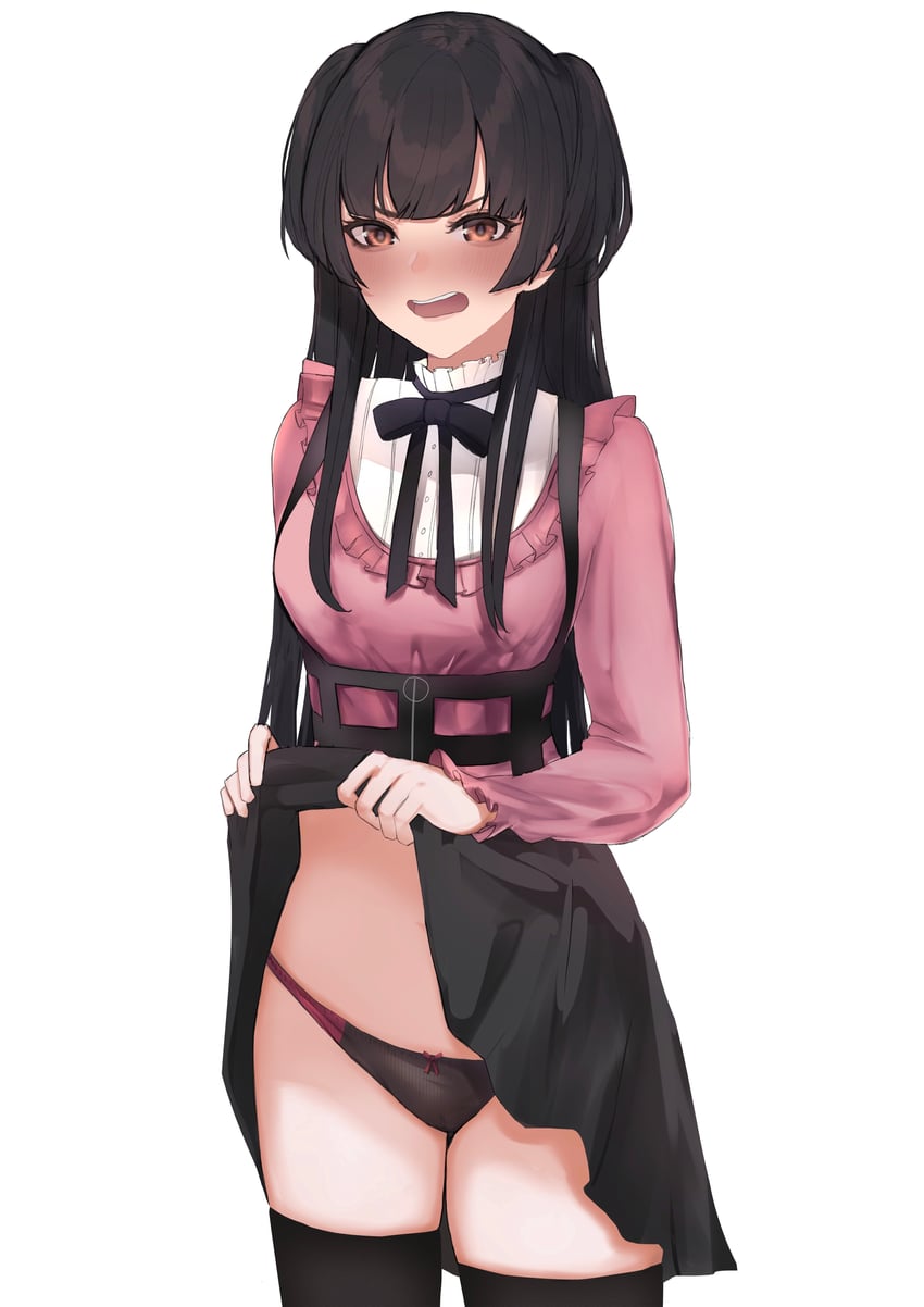mayuzumi fuyuko (idolmaster and 1 more) drawn by dera_self