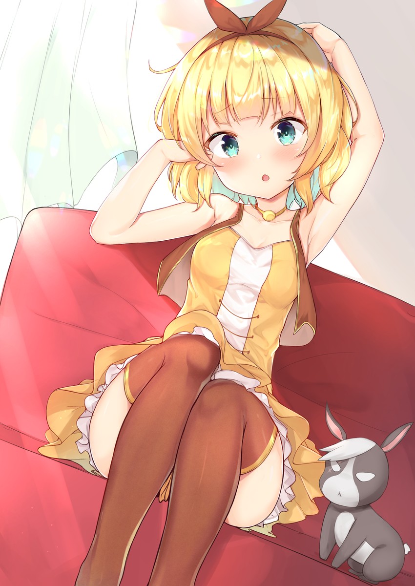 kirima syaro and wild geese (gochuumon wa usagi desu ka?) drawn by tiguruvurumudo_vuorun