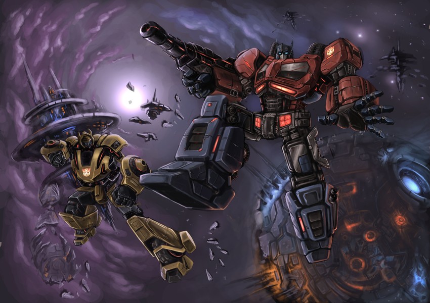bumblebee (transformers and 1 more) drawn by duan_henglong