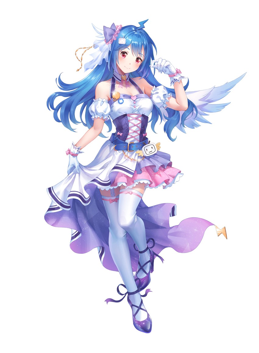 bili girl 22 and xiao dianshi (bilibili) drawn by carminar
