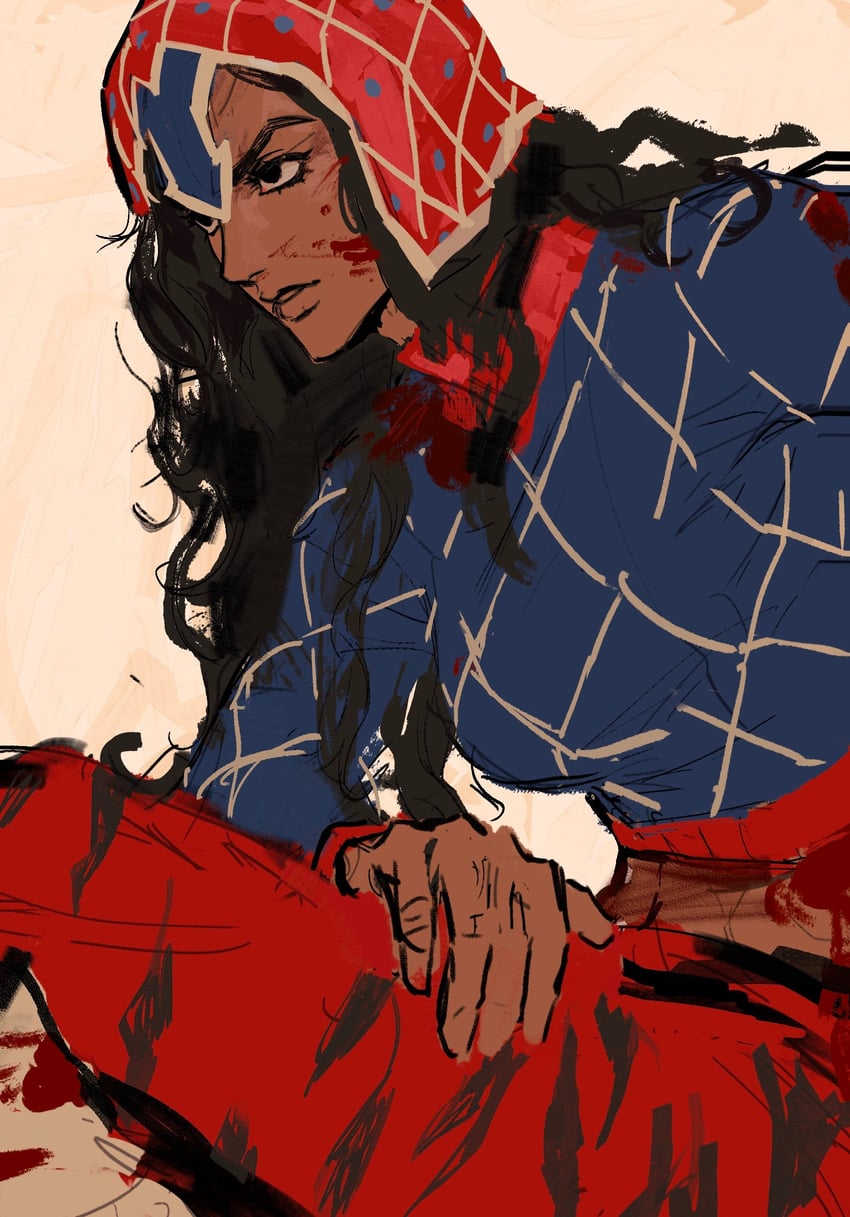 guido mista (jojo no kimyou na bouken and 1 more) drawn by 6b3dvvlxdmvjcro