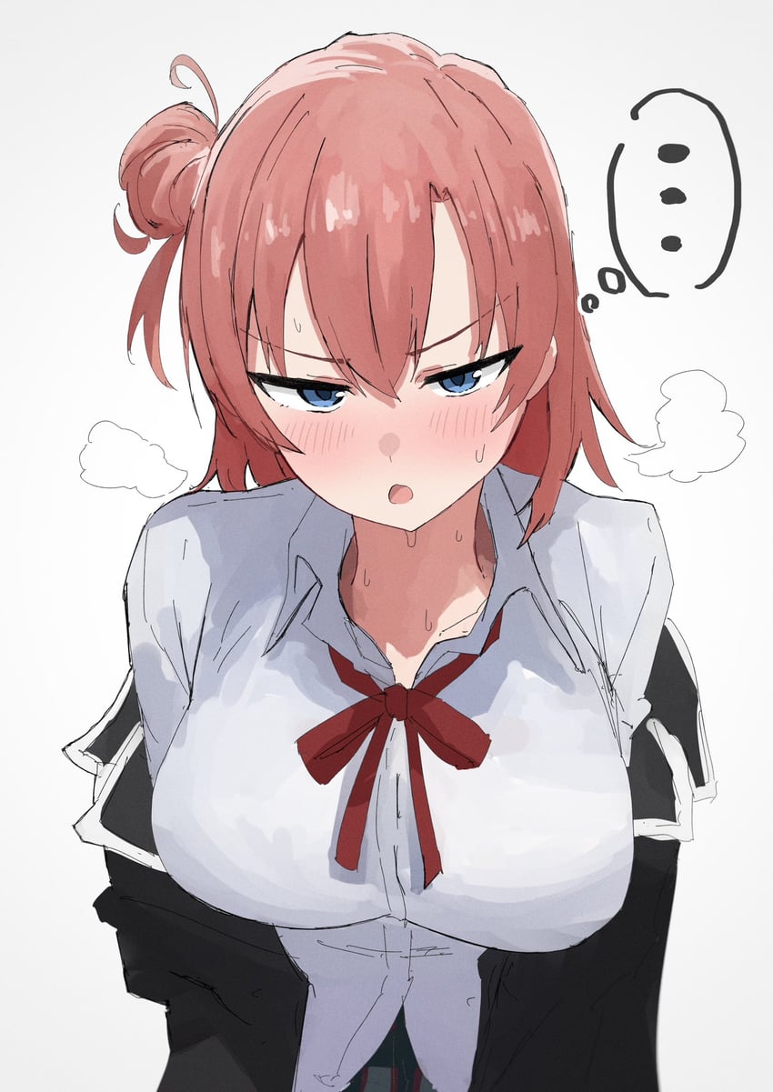 yuigahama yui (yahari ore no seishun lovecome wa machigatteiru.) drawn by tori_no_shigure_ni