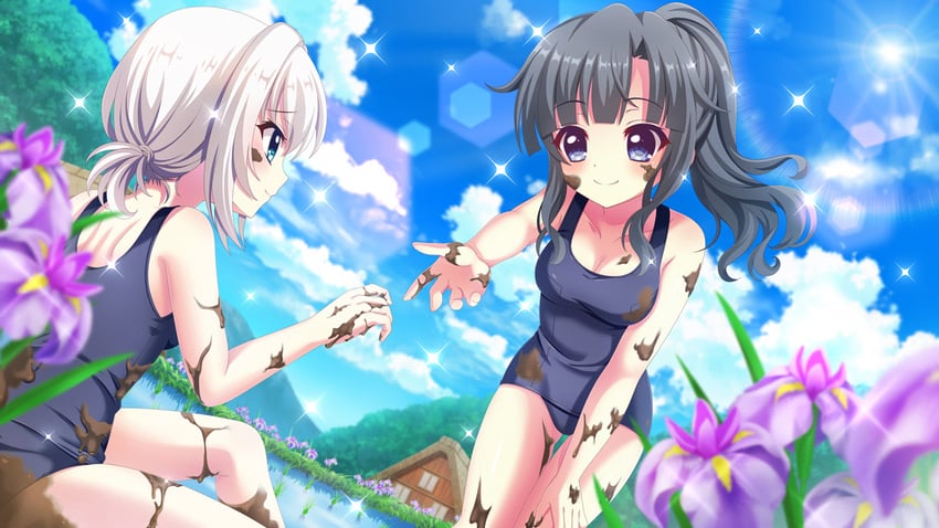 itsumura yukari and nishidate haku (re:stage!) drawn by izumi_tsubasu