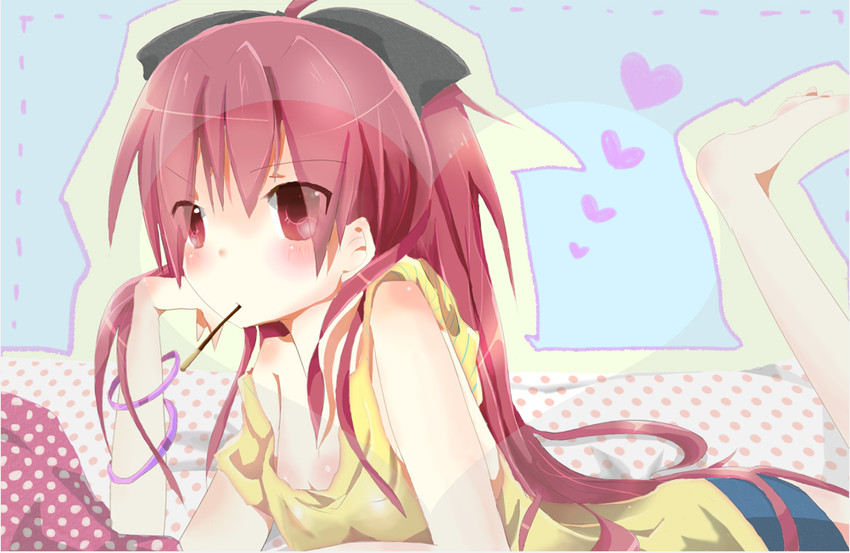 sakura kyoko (mahou shoujo madoka magica) drawn by miruru-kisa-f4