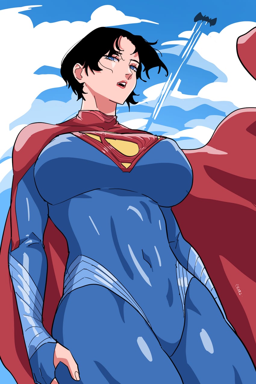 supergirl (dc comics and 3 more) drawn by ernez_(jerukperaz)
