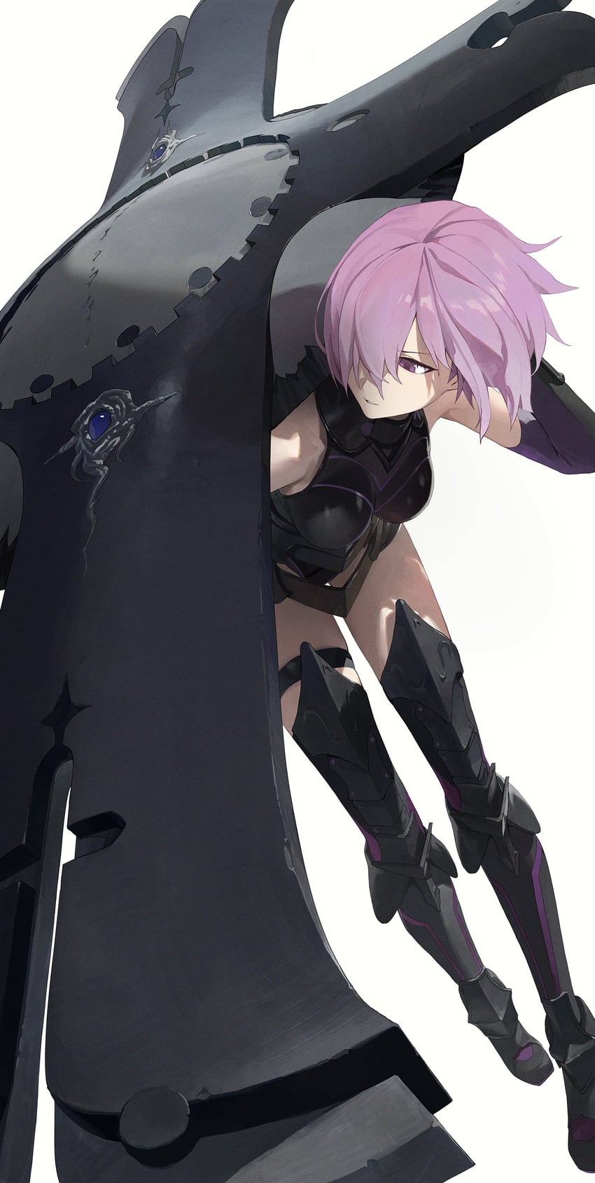 mash kyrielight (fate and 1 more) drawn by modare