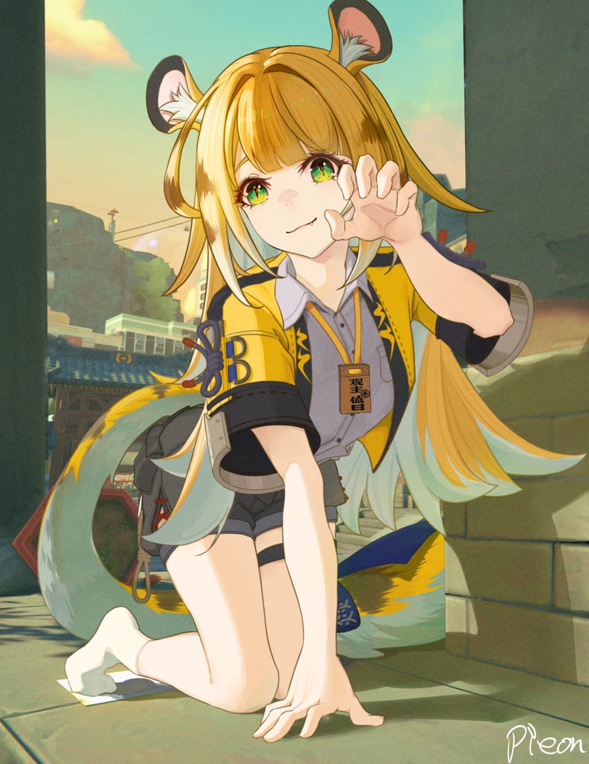 ju fufu (zenless zone zero) drawn by shenhai_ge_pieon