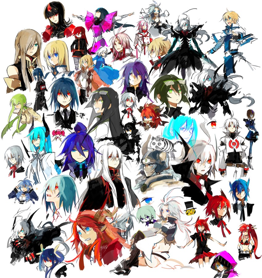 c.c., yoko littner, dizzy, silver, dead master, and 10 more (pokemon and 19 more) drawn by starshadowmagician