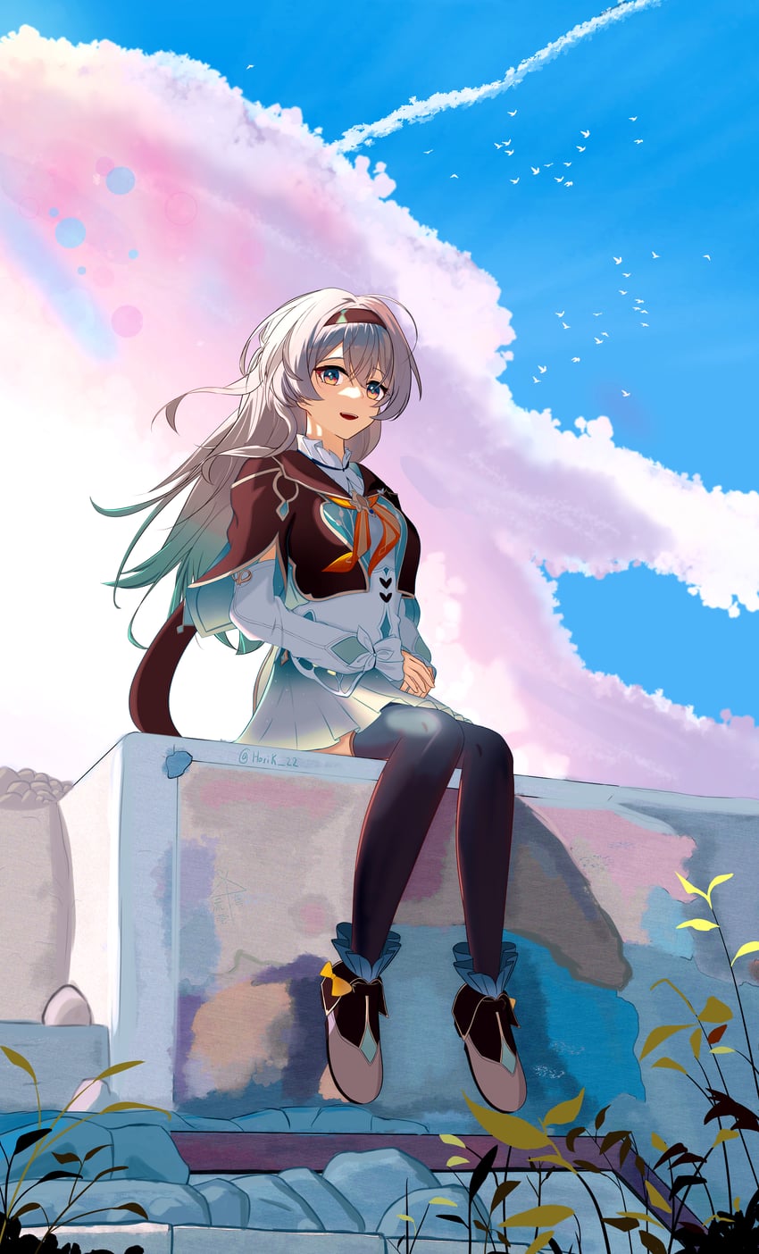 firefly (honkai and 1 more) drawn by horik_22