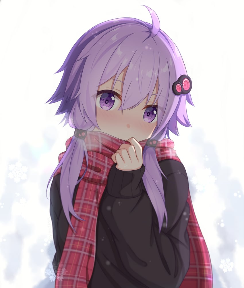 yuzuki yukari (vocaloid and 1 more) drawn by nekosination