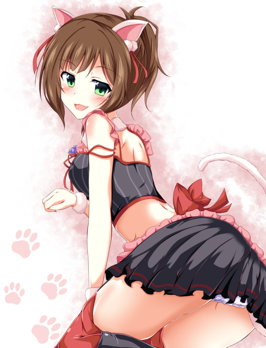 maekawa miku (idolmaster and 1 more) drawn by naba_(take_tonbo)
