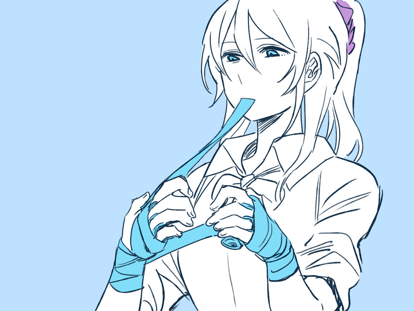 ayase eli (love live! and 1 more) drawn by pito_(sh02327)