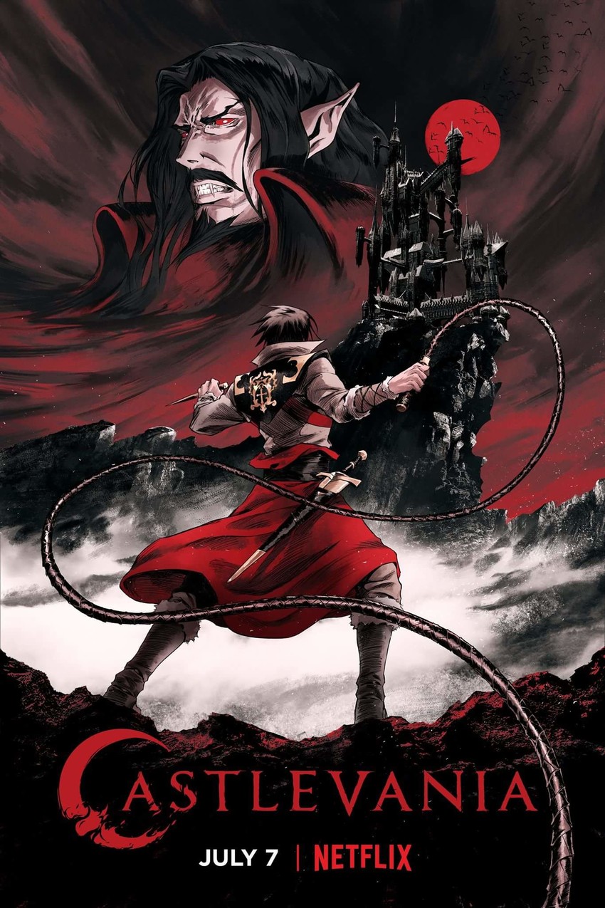 dracula and trevor c. belmont (castlevania and 1 more) drawn by samuel_deats