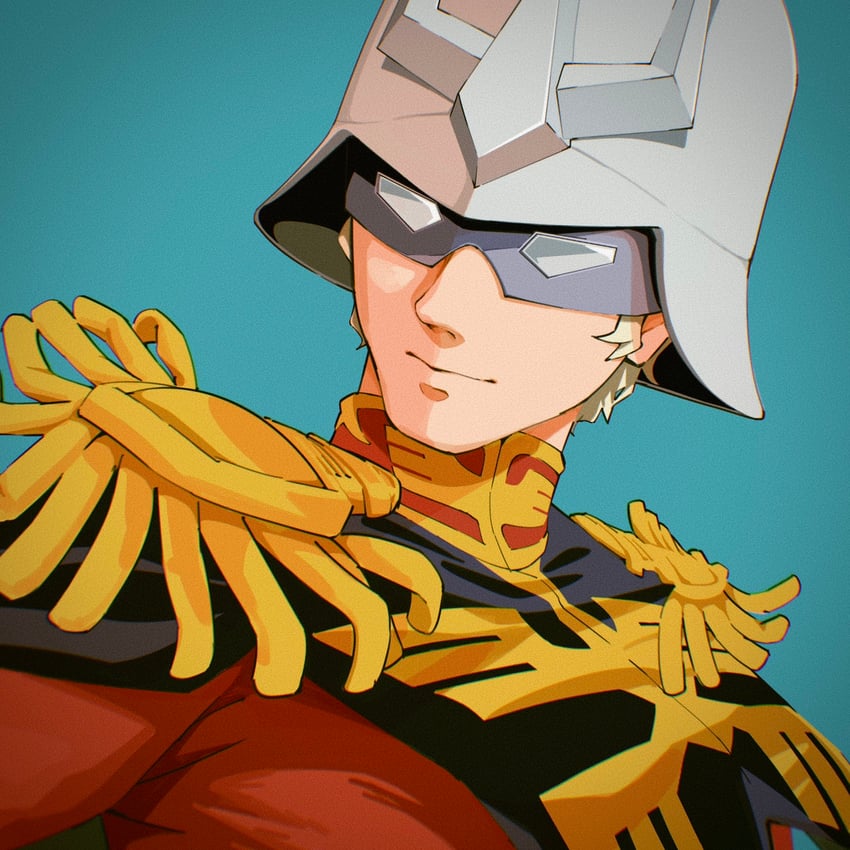 char aznable (gundam and 2 more) drawn by yy_shibata