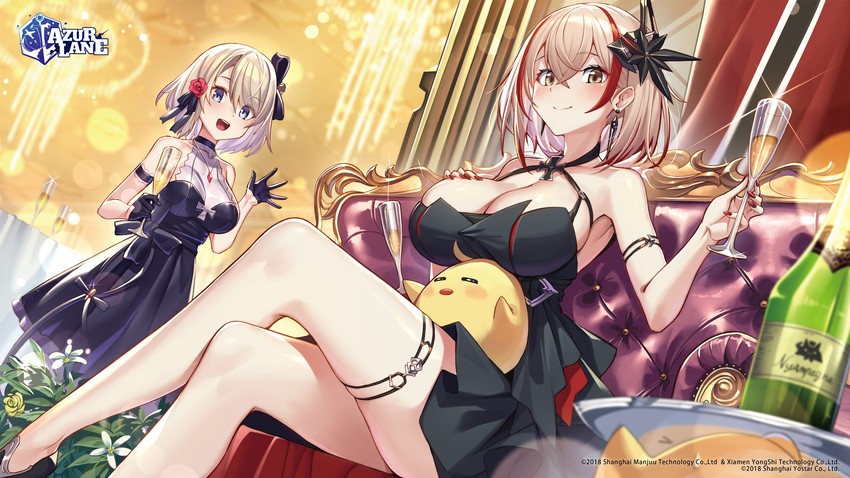 manjuu, z23, and roon (azur lane) drawn by takamine_nadare