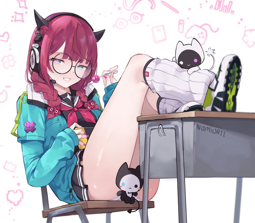 bloom, gloom, and irys (hololive and 1 more) drawn by namiorii