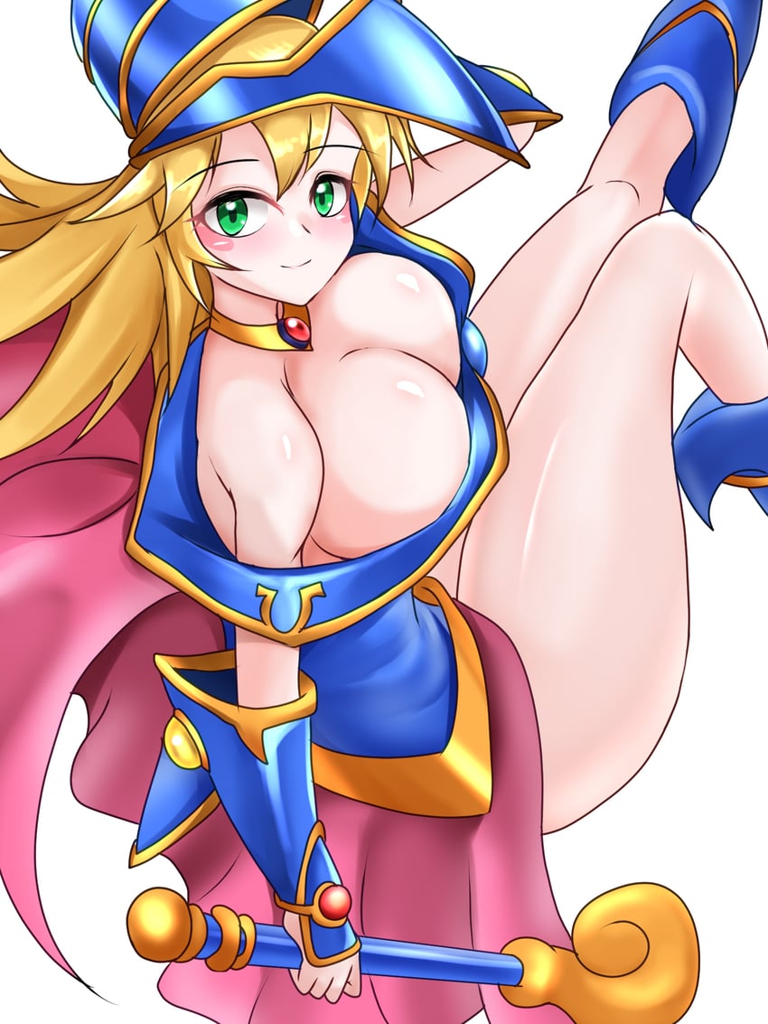 dark magician girl (yu-gi-oh!) drawn by evil-m6666