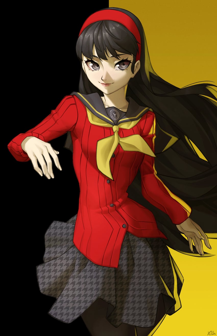 amagi yukiko (persona and 1 more) drawn by x_xith_x