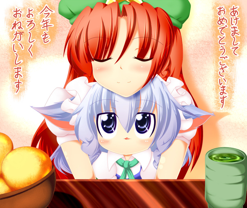 izayoi sakuya, hong meiling, and inu sakuya (touhou) drawn by muumuu_(sirufuruteienn)