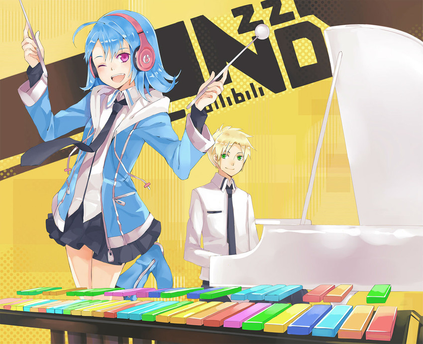 bili girl 22 and feijian (bilibili) drawn by hao_(patinnko)