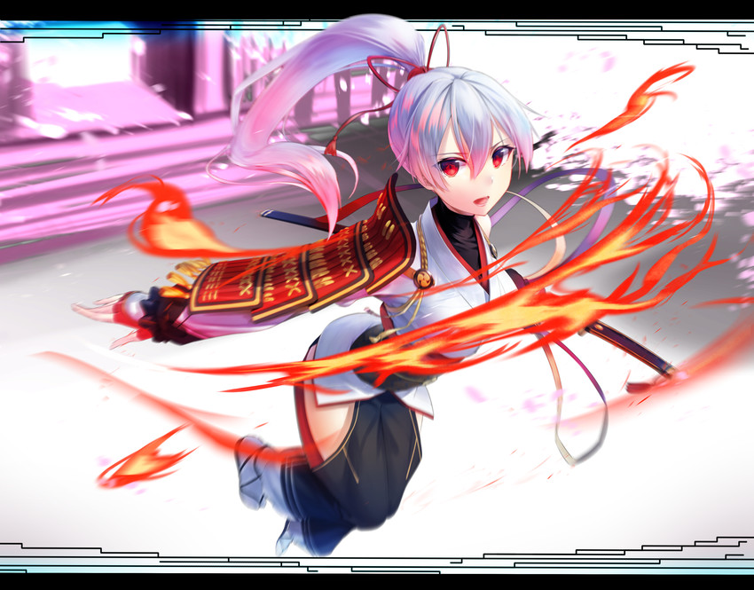 tomoe gozen (fate and 1 more) drawn by nishibi_mitsuba