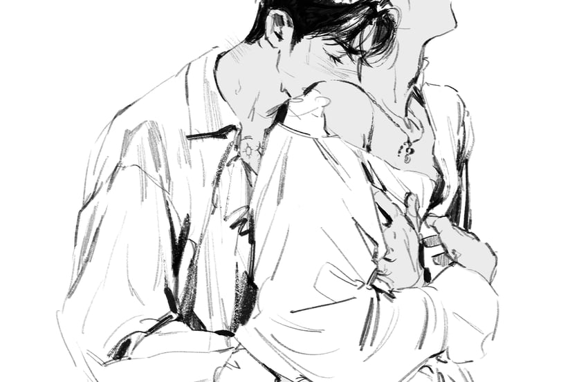 sung han-bin and zhang hao (real life and 1 more) drawn by haotmeal