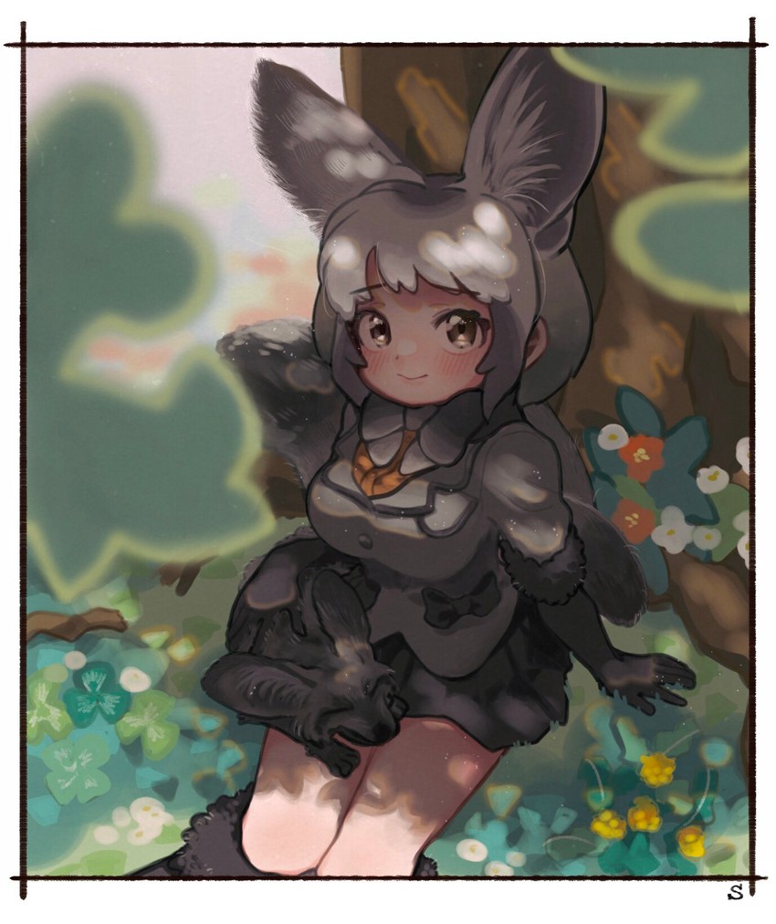 bat-eared fox (kemono friends and 1 more) drawn by shimazoenohibi