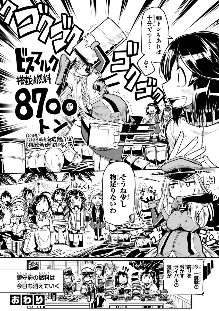 kaga, akagi, zuikaku, nagato, houshou, and 12 more (kantai collection) drawn by sakazaki_freddy