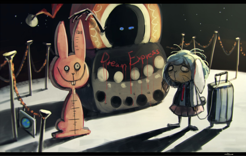 doremy sweet and reisen (touhou) drawn by koto_inari
