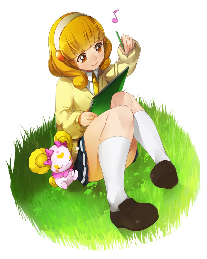kise yayoi and candy (precure and 1 more) drawn by hitoto