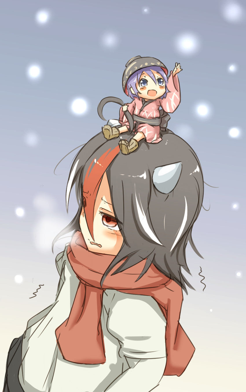 kijin seija and sukuna shinmyoumaru (touhou) drawn by ito_(itokayu)