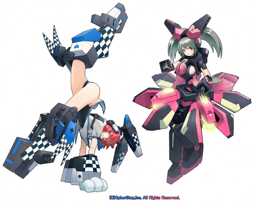 lily rain and renny lop (cosmic break) drawn by morizo_cs