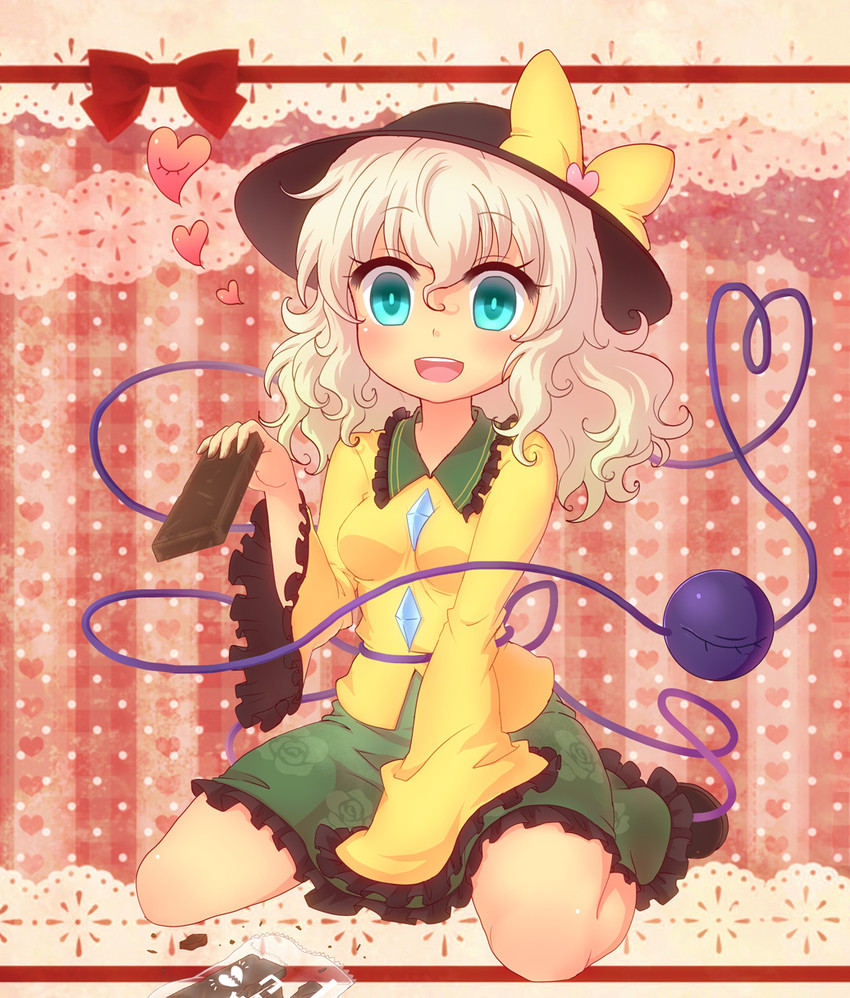 komeiji koishi (touhou) drawn by miruki