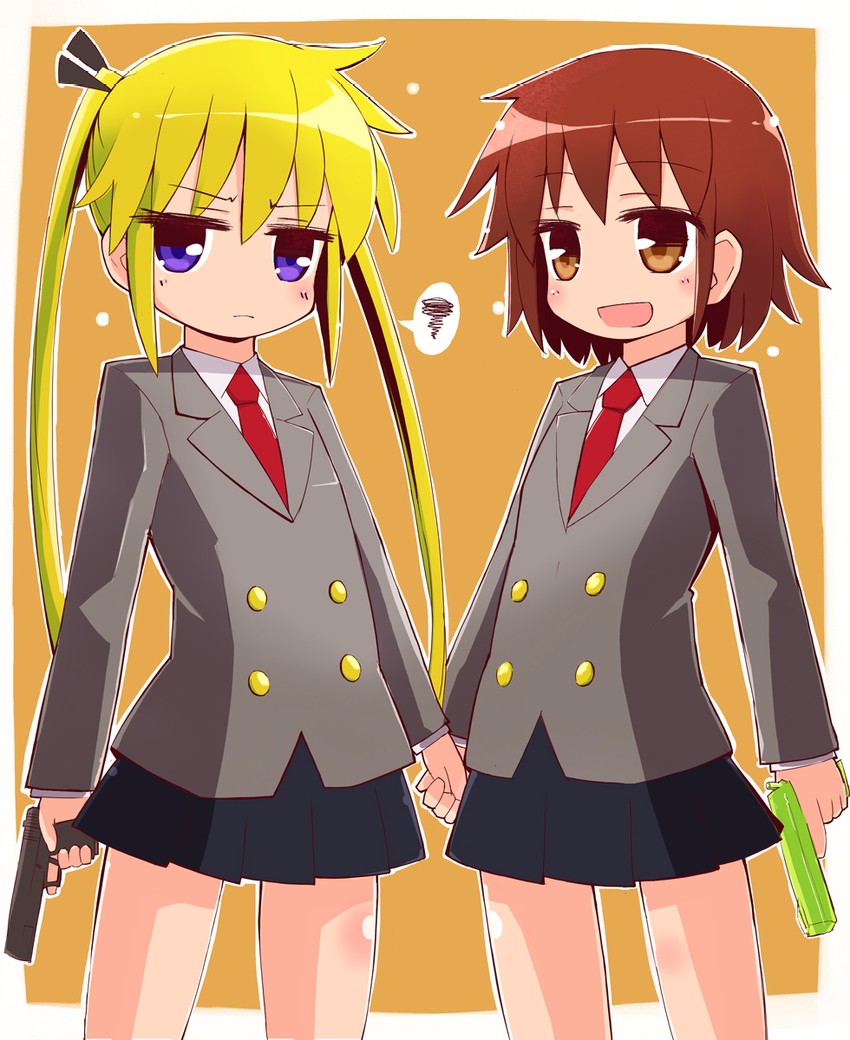 sonya and oribe yasuna (kill me baby) drawn by hakuun_(m2230)