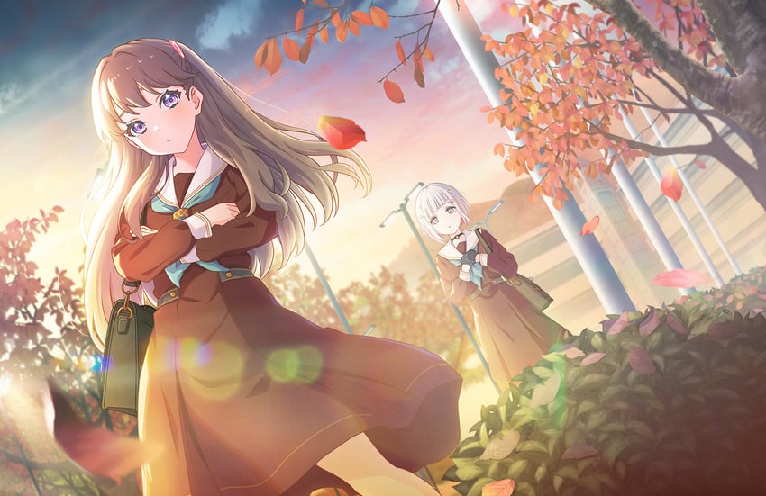 fujishima megumi and yugiri tsuzuri (love live! and 1 more)