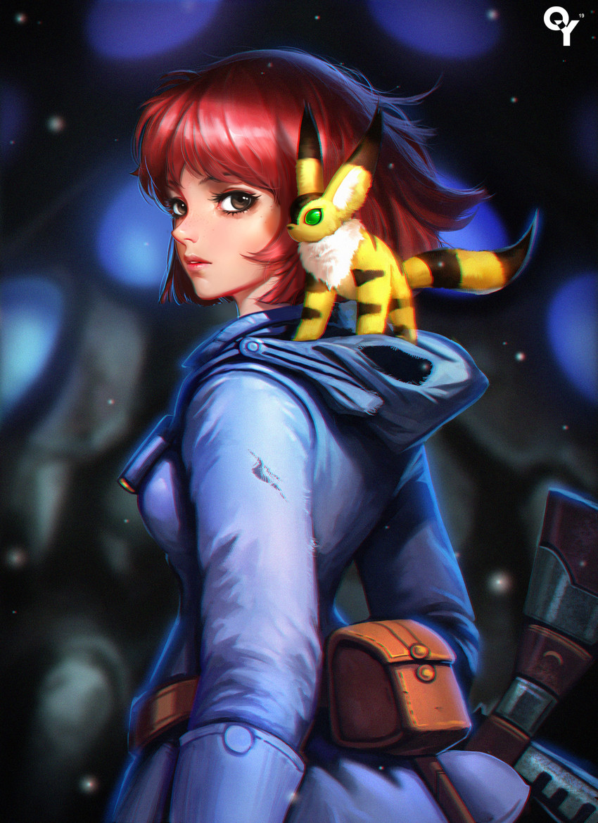nausicaa and teto (kaze no tani no nausicaa) drawn by liang_xing