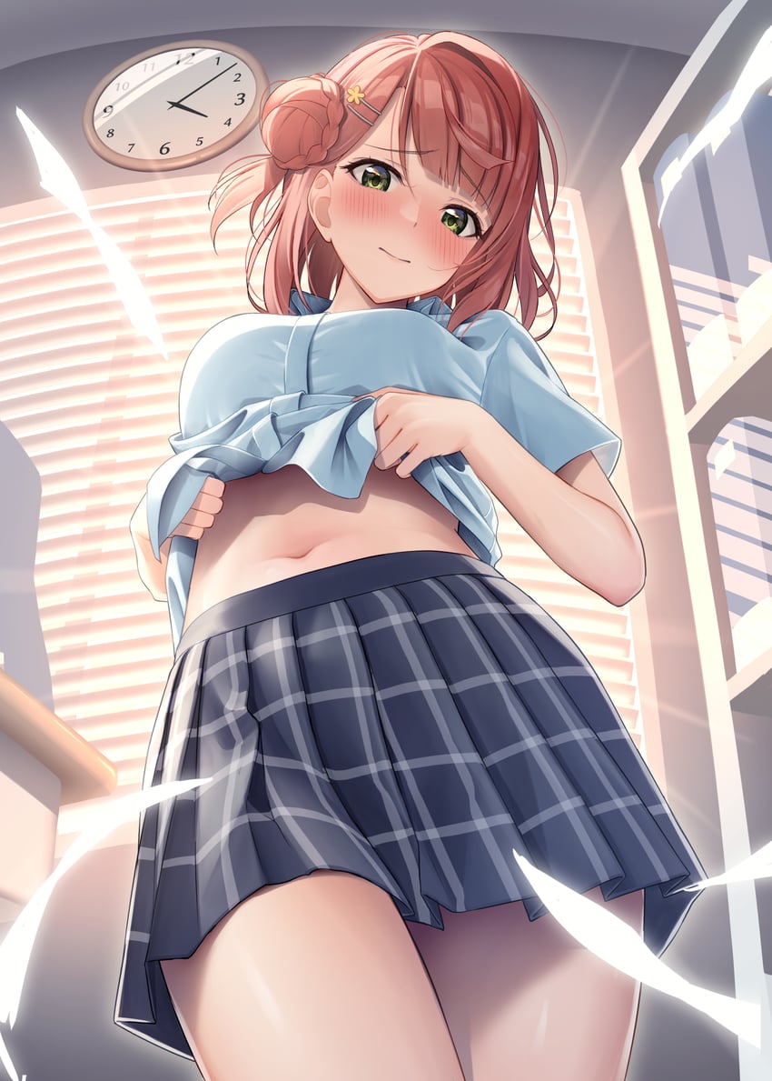 uehara ayumu (love live! and 1 more) drawn by oku_1225