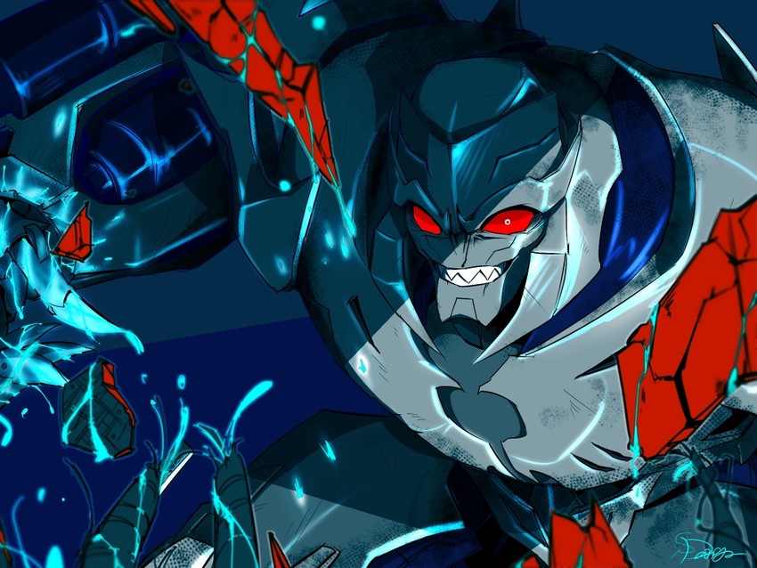 megatron (transformers and 1 more) drawn by sasa_dango