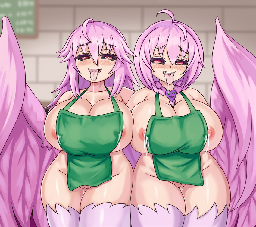 mari, jubjub, and runa (original and 1 more) drawn by nav_(itsnav)