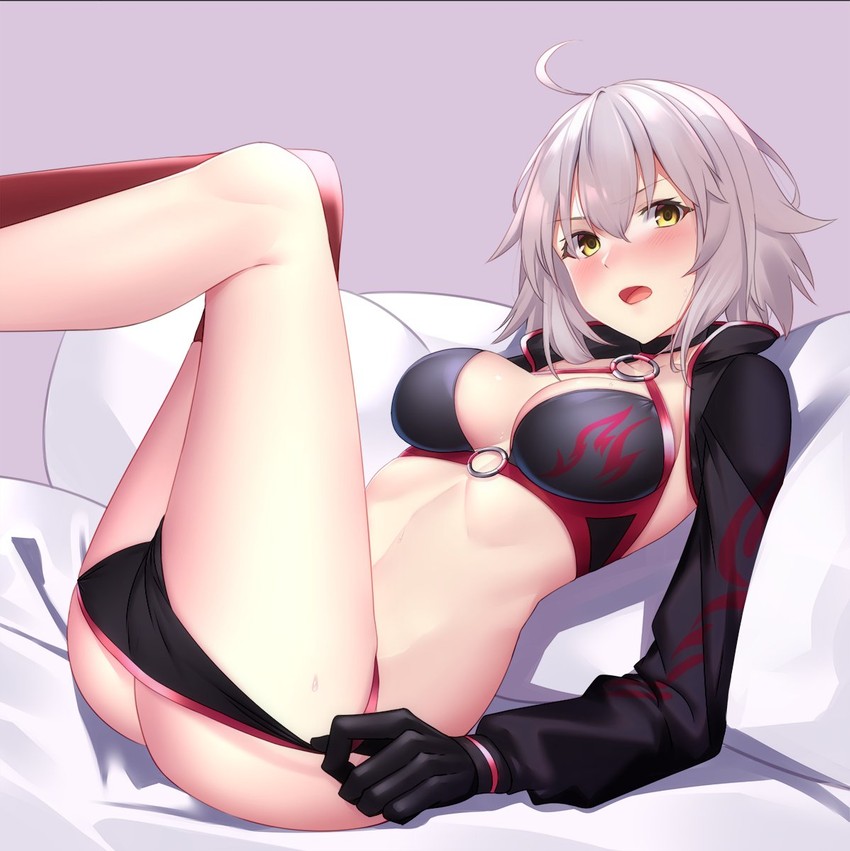 jeanne d'arc alter (fate and 1 more) drawn by kuen_(kuennn12)
